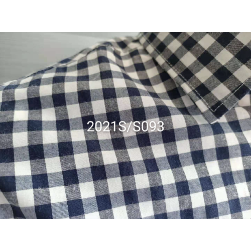Black and White Checks Garment Men's Plaid Shirts